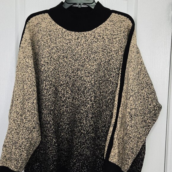 Laura Plus Gold Black Ombre Sweater - Picture 1 of 5